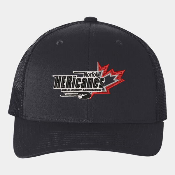 Hericanes Snap Back Cotton Twill Cap - Trucker - Snap Back Trucker Cap Thumbnail