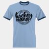 Men's Jersey Heather Ringer Tee Thumbnail